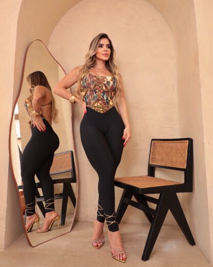 Dunas Latifah Black Jumpsuit - Image 2