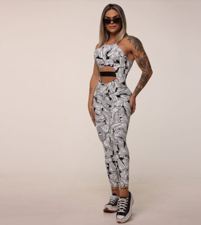 White Sneakers Party Jumpsuit