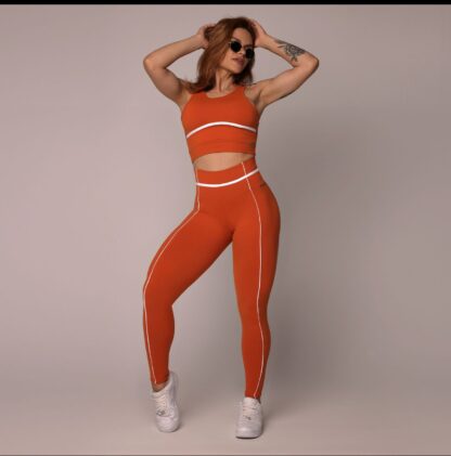 Queens Terracotta Saffron Workout Set